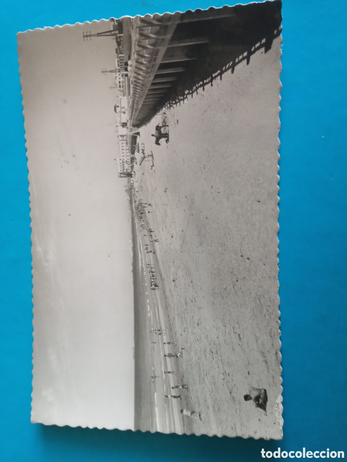 Postales: Antigua postal fotogr&aacute;fica, C&aacute;diz, Playa de la Victoria