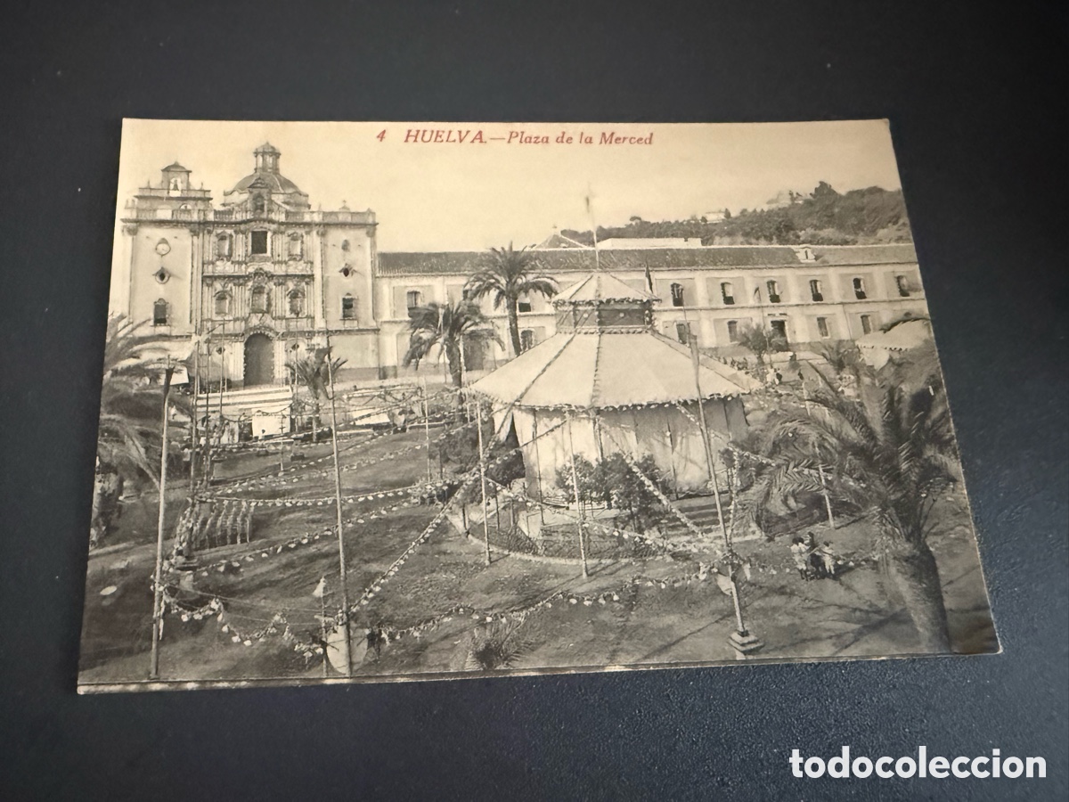 Postales: Postal HUELVA. PLAZA DE LA MERCED