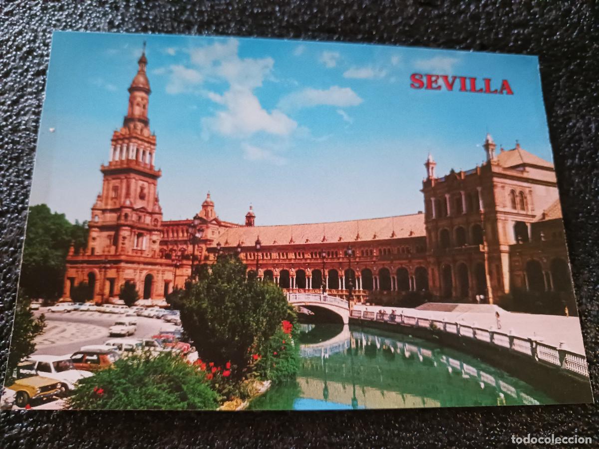 Postales: 4003 SEVILLA. plaza de espa&ntilde;a, col. triana