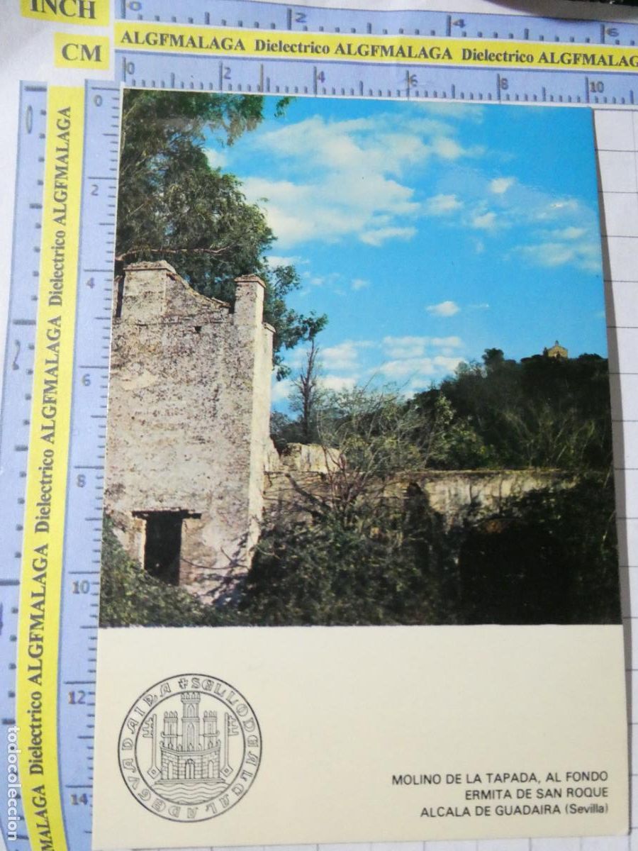 Postales: POSTAL DE SEVILLA. ALCAL&Aacute; DE GUADAIRA MOLINO DE LA TAPADA ERMITA DE SAN ROQUE. 2718