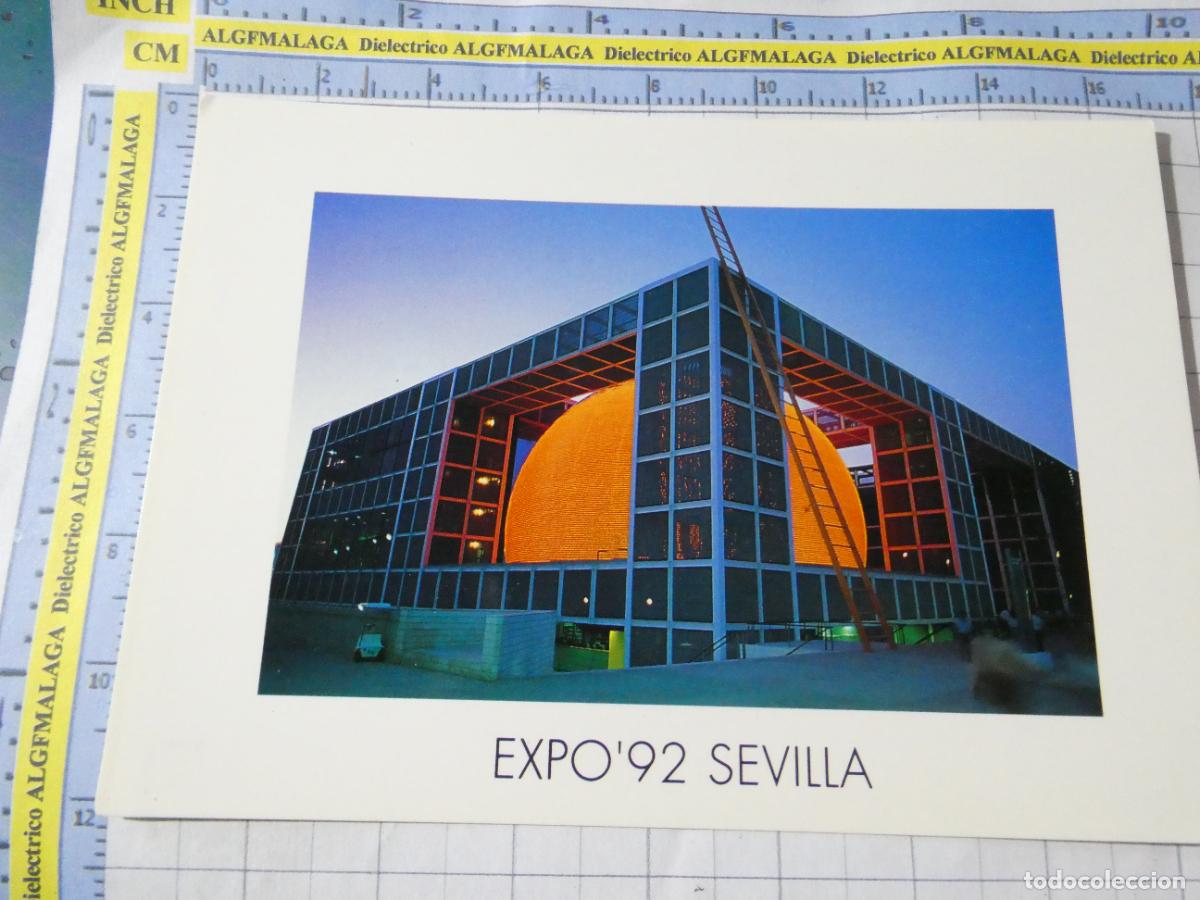 Postales: POSTAL DE SEVILLA. EXPO 92 1992 CIUDAD DEL FUTURO. BLUE COW. 2736
