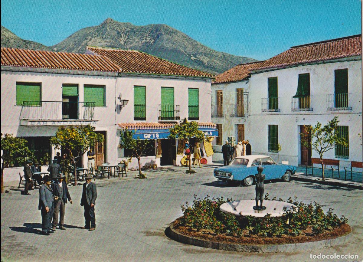 Postales: BENALMADENA (MALAGA) PLAZA DE ESPA&Ntilde;A - POSTALES COSTA DEL SOL 1840 - ESCRITA