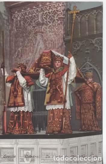 Postales: SEVILLA SIN ESCRIBIR TUMBA DE CRISTOBAL COLON