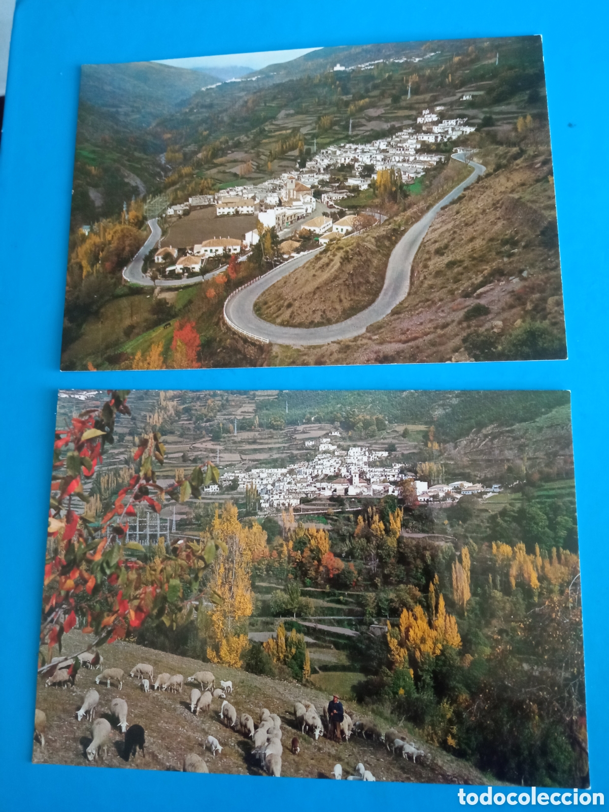 Postales: 2 antiguas postales fotogr&aacute;ficas, Granada, Las Alpujarras