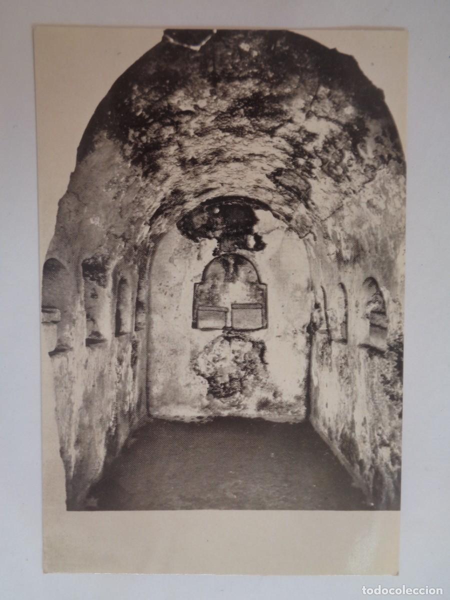Postales: POSTAL DE CARMONA ( SEVILLA ) - MUSEO NECROPOLIS DE CARMONA : MAUSOLEO CIRCULAR . A&Ntilde;OS 50