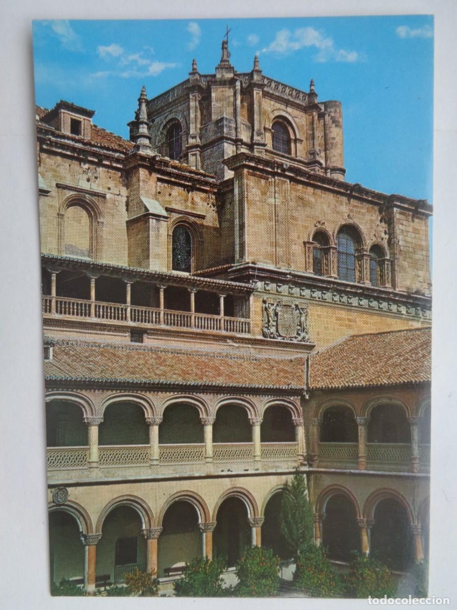 Cartoline: POSTAL DE GRANADA : IGLESIA DE SAN JERONIMO , CLAUSTRO PRINCIPAL Y ABSIDE . A&Ntilde;OS 60