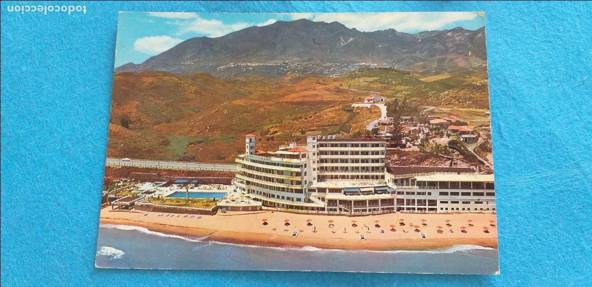 Postales: POSTAL MALAGA. MARBELLA. # 2631. HOTEL ESTRELLA DEL MAR. VISTA GENERAL.