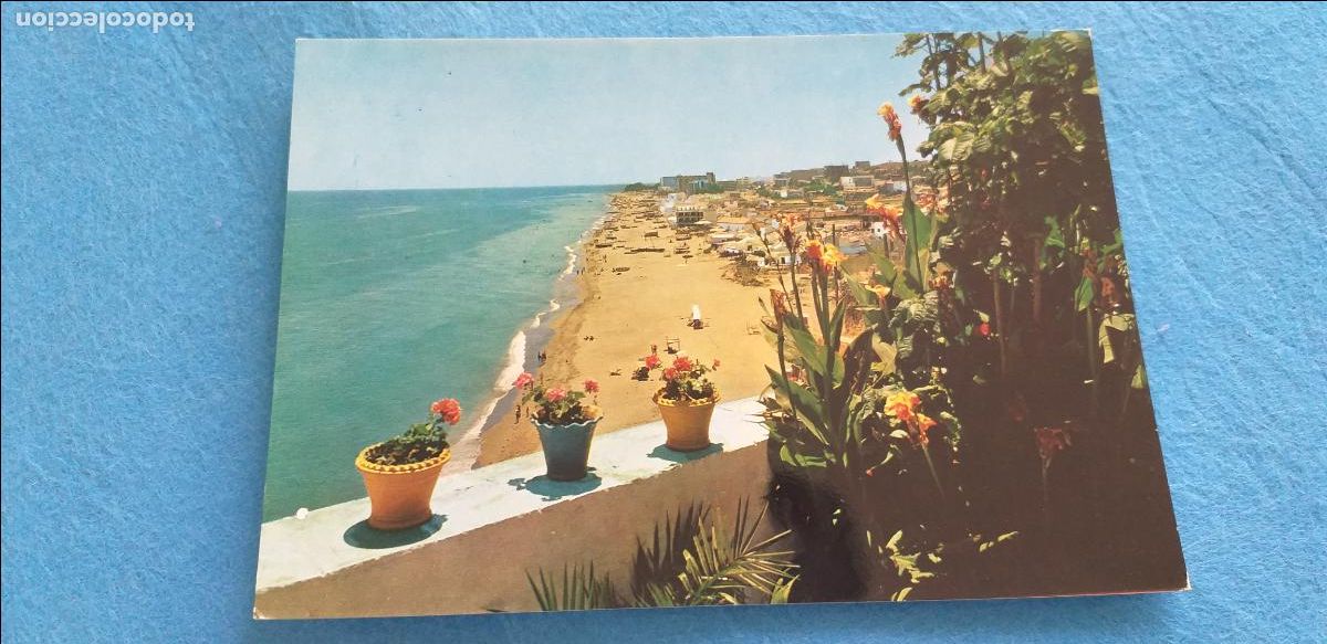 Postales: POSTAL MALAGA. Torremolinos. Playa de La Carihuelas. Serie 28. # 13