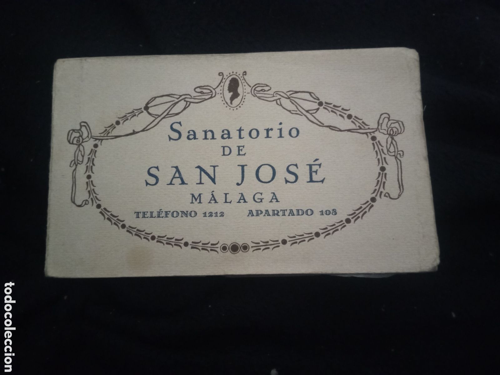 Postkarten: Bloc con 20 postales fotogr&aacute;ficas, Sanatorio de San Jos&eacute;, M&aacute;laga, d&eacute;cada de 1920