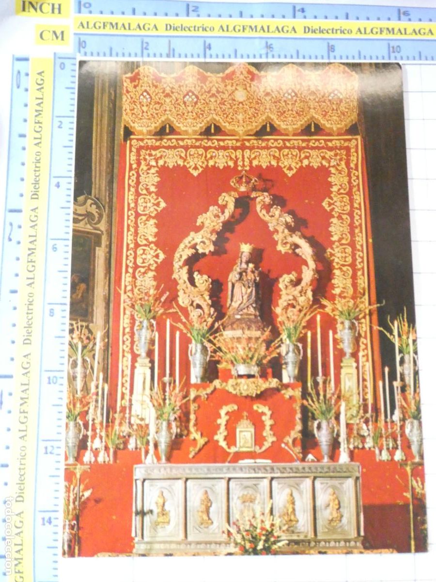 Postales: POSTAL DE M&Aacute;LAGA. A&Ntilde;O 1971. NUESTRA SE&Ntilde;ORA DE LA VICTORIA 134 GARRABELLA. 773