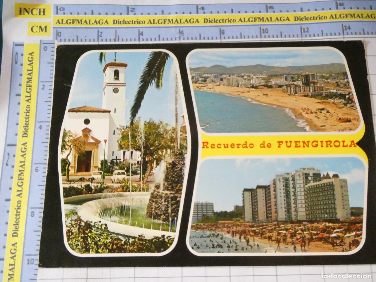 Postales: POSTAL DE M&Aacute;LAGA. A&Ntilde;O 1973. FUENGIROLA VISTAS 32 GARRABELLA. 774
