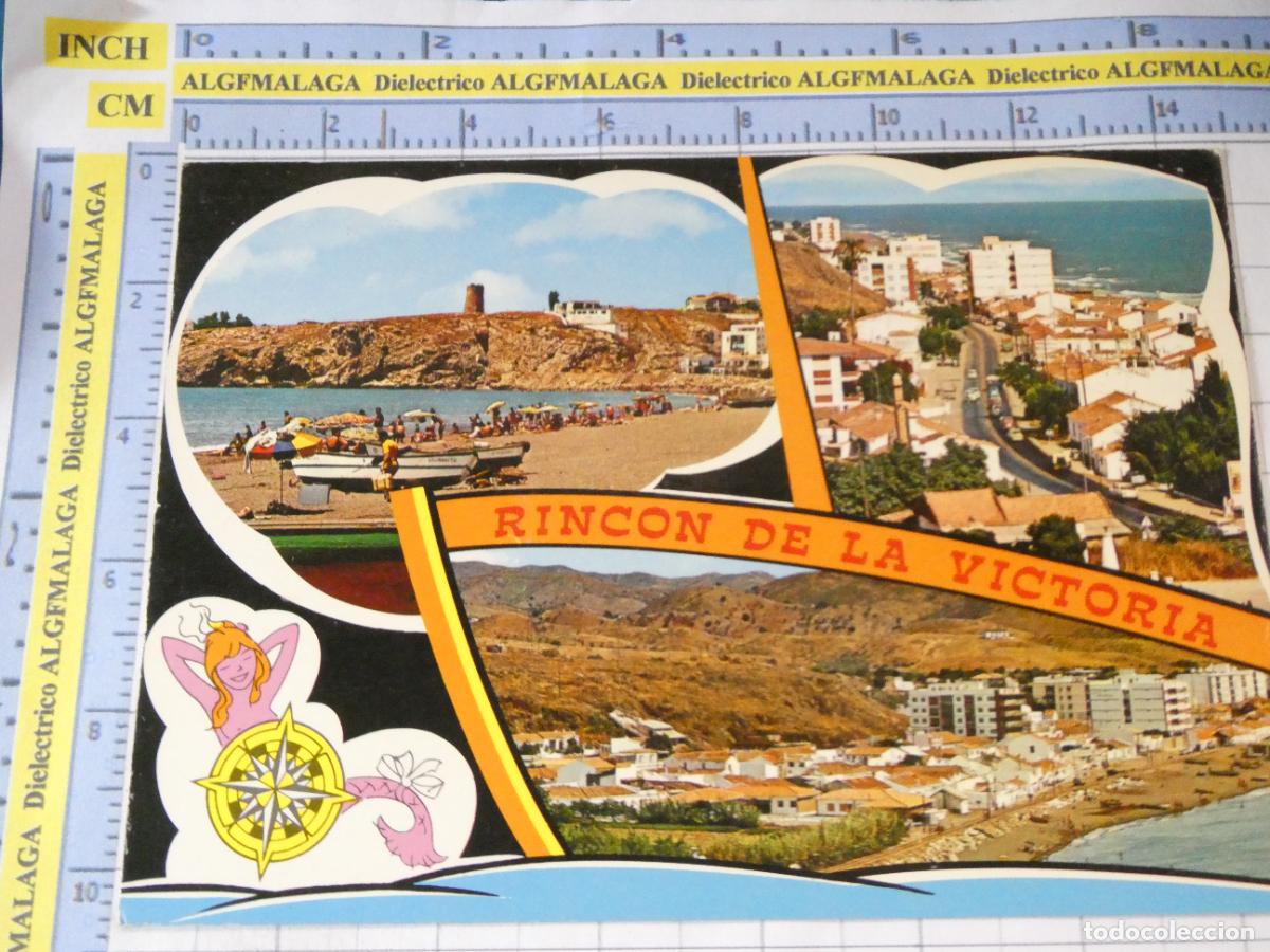 Postales: POSTAL DE M&Aacute;LAGA. A&Ntilde;O 1973. RINC&Oacute;N DE LA VICTORIA VISTAS 19 GARRABELLA. 775