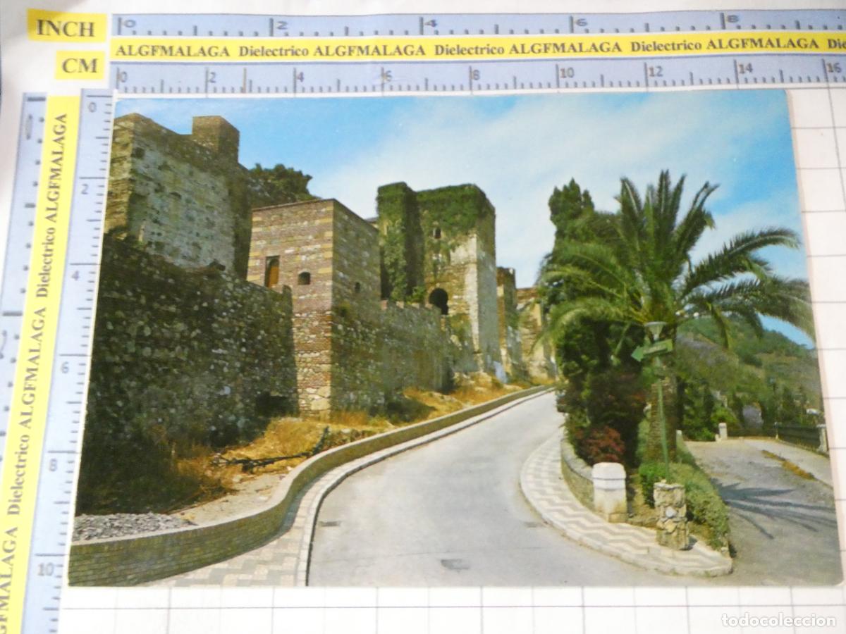 Postales: POSTAL DE M&Aacute;LAGA. A&Ntilde;O 1969. SUBIDA A LA ALCAZABA 103 7 HERMAN DEL REY. 784