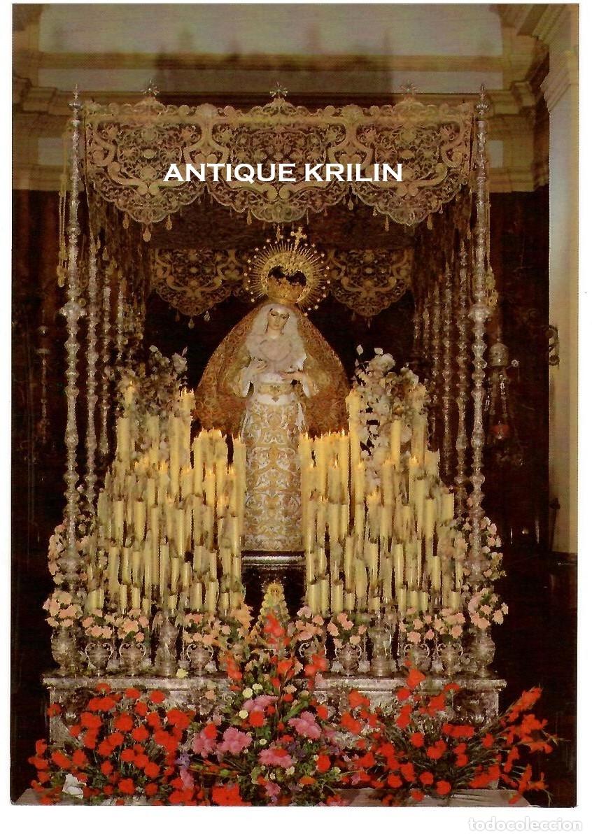 Postales: SEVILLA N&ordm; 20 SEMANA SANTA , NUESTRA SE&Ntilde;ORA DEL PATROCINIO / ESCUDO DE ORO / SIN FRANQUEAR