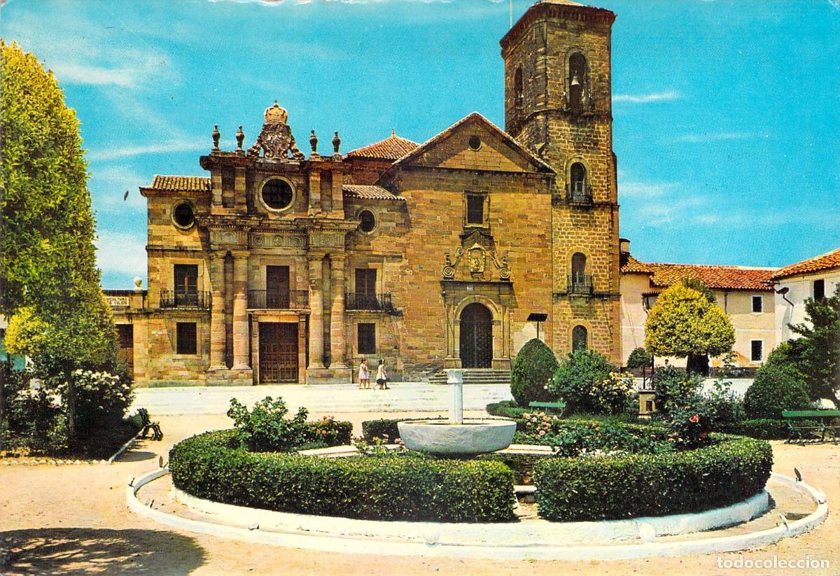 Postales: Postal de la Plaza de la Iglesia de La Carolina, Ja&eacute;n