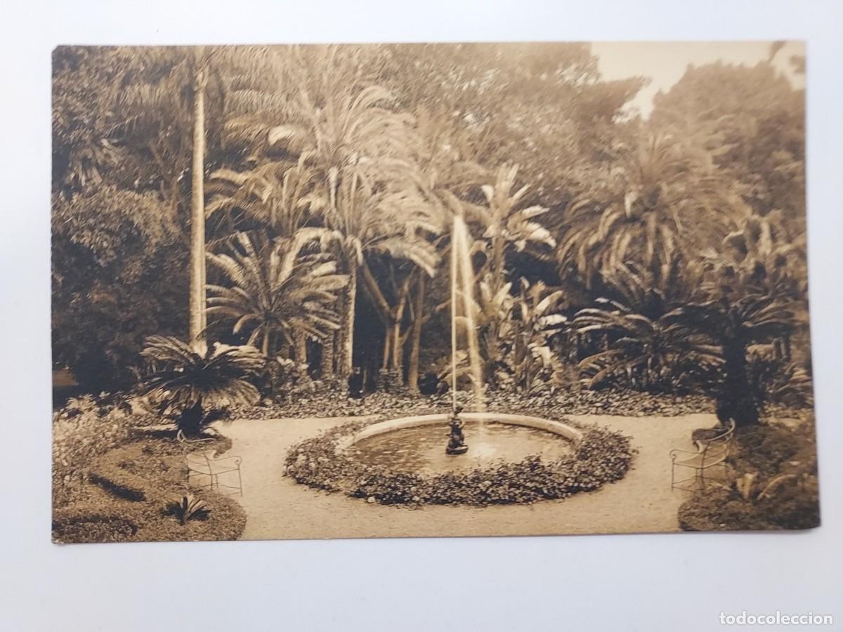 Postales: POSTAL MALAGA JARDINES DE LA CONCEPCION SURTIDOR. SIN CIRCULAR. ROISIN