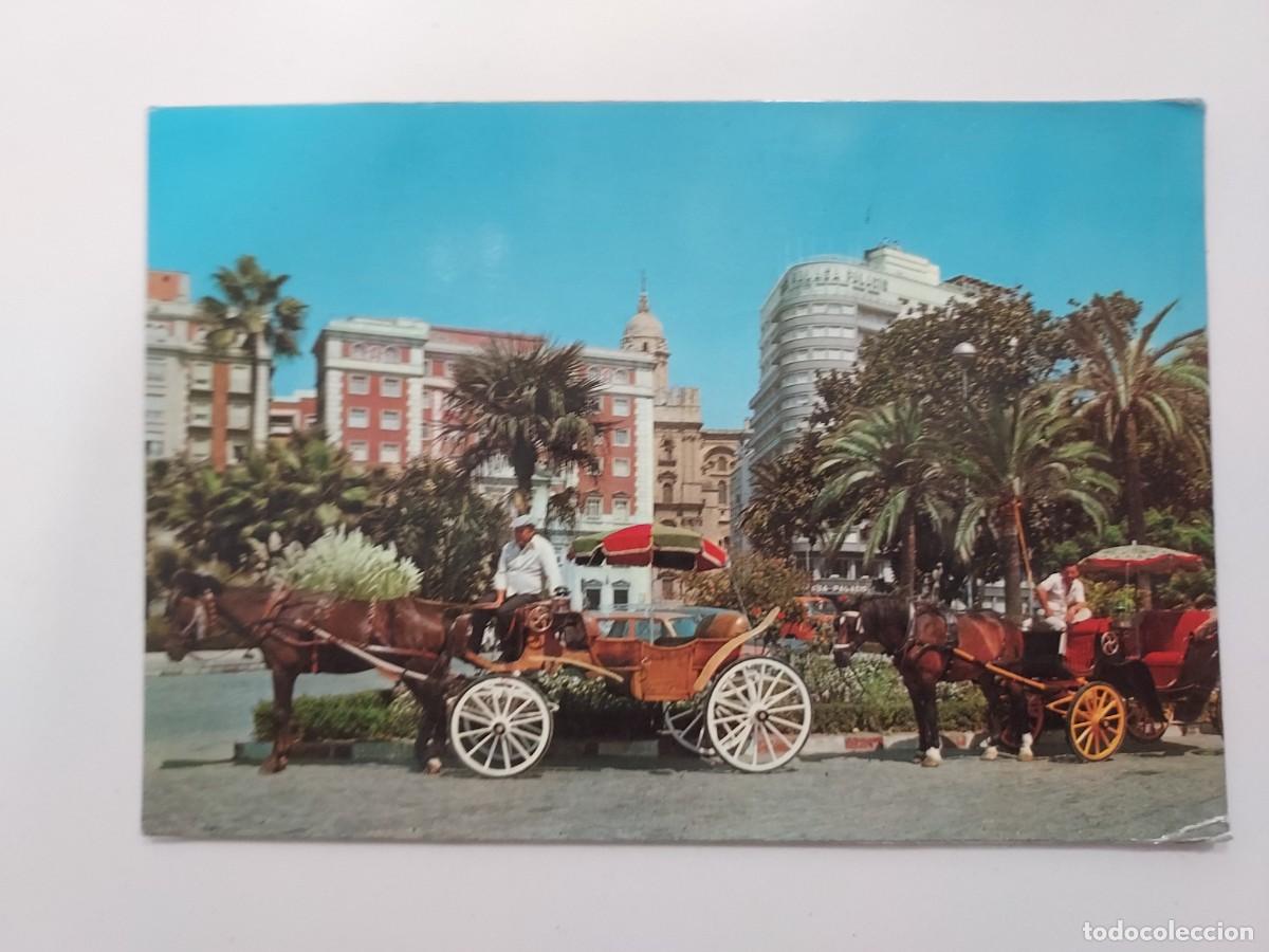 Postales: POSTAL MALAGA TIPICOS COCHES DE CABALLOS. 1976. SIN CIRCULAR