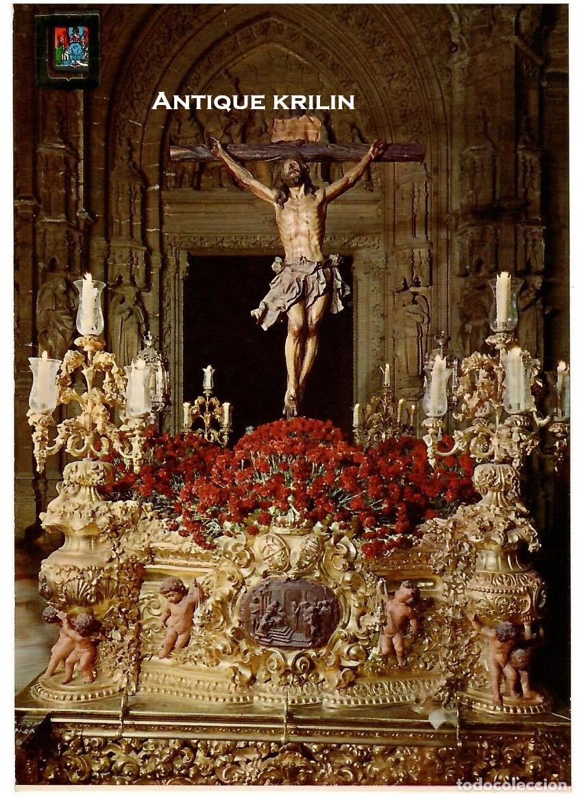 Postales: SEVILLA N&ordm; 203 SEMANA SANTA , SANTISIMO CRISTO DE LA EXPIRACION / SIN FRANQUEAR