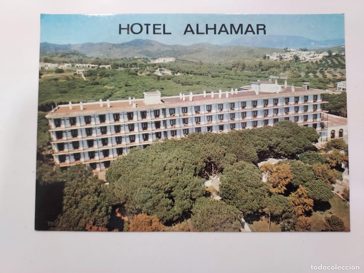 Postales: POSTAL MALAGA HOTEL ALHAMAR. 1974. CIRCULADA