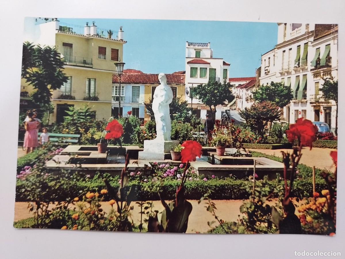 Postales: POSTAL MALAGA PLAZA DE LA VICTORIA. 1966. ESCRITA