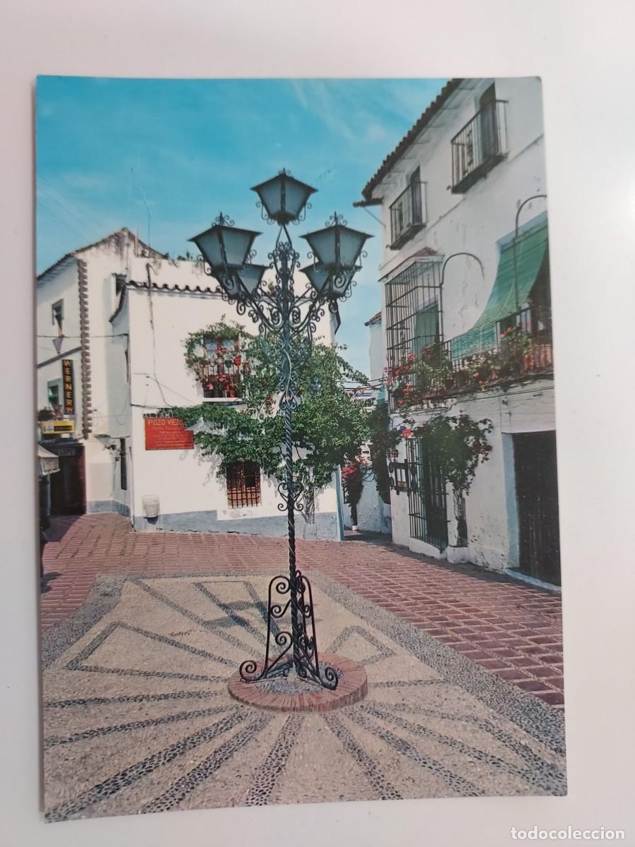 Postales: POSTAL MARBELLA PLAZA ALTAMIRANO. 1973. SIN CIRCULAR. MALAGA
