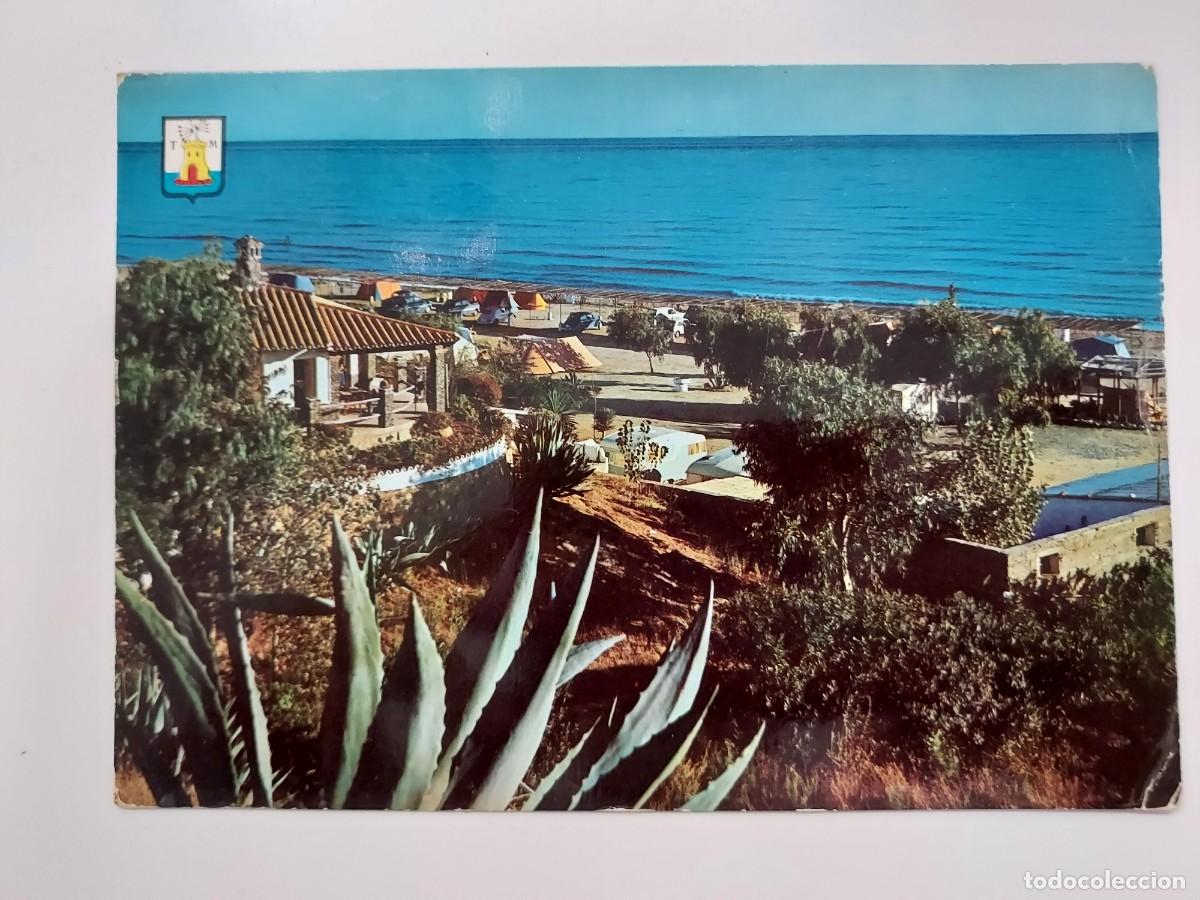 Postales: POSTAL MARBELLA CAMPING. 1962. CIRCULADA. MALAGA