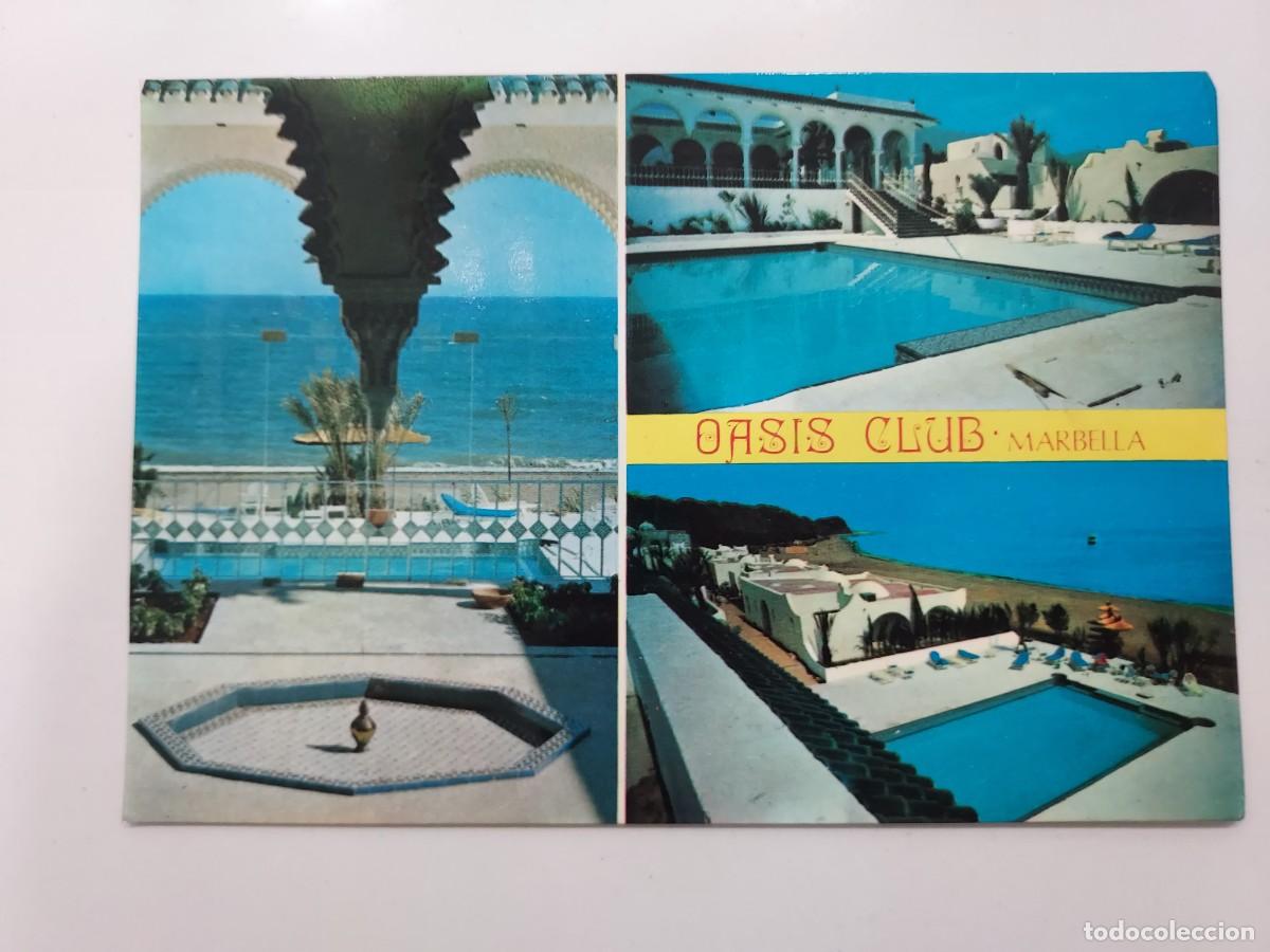 Postales: POSTAL MARBELLA OASIS CLUB. 1970. CIRCULADA. MALAGA