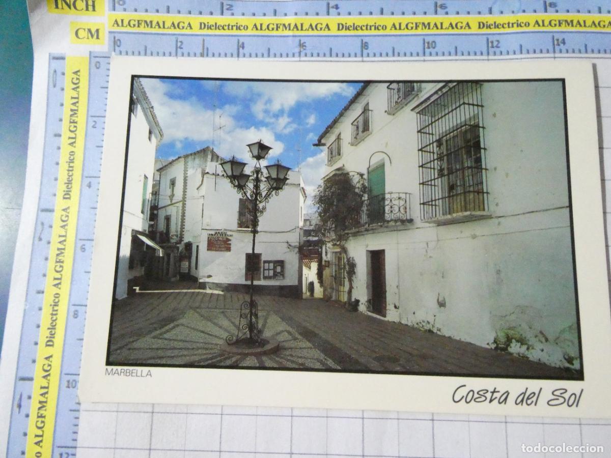 Postales: POSTAL DE M&Aacute;LAGA. A&Ntilde;O 1987 MARBELLA CALLE T&Iacute;PICA. 1010 GRAFICS. 745