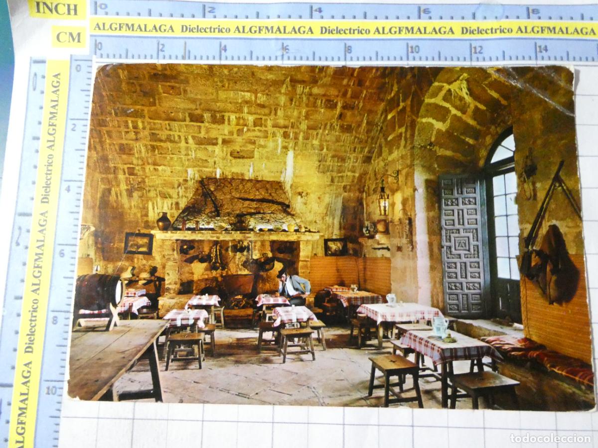 Postales: POSTAL DE M&Aacute;LAGA. A&Ntilde;O 1967. RONDA RESTAURANTE MES&Oacute;N DEL PUENTE. JDP. 749