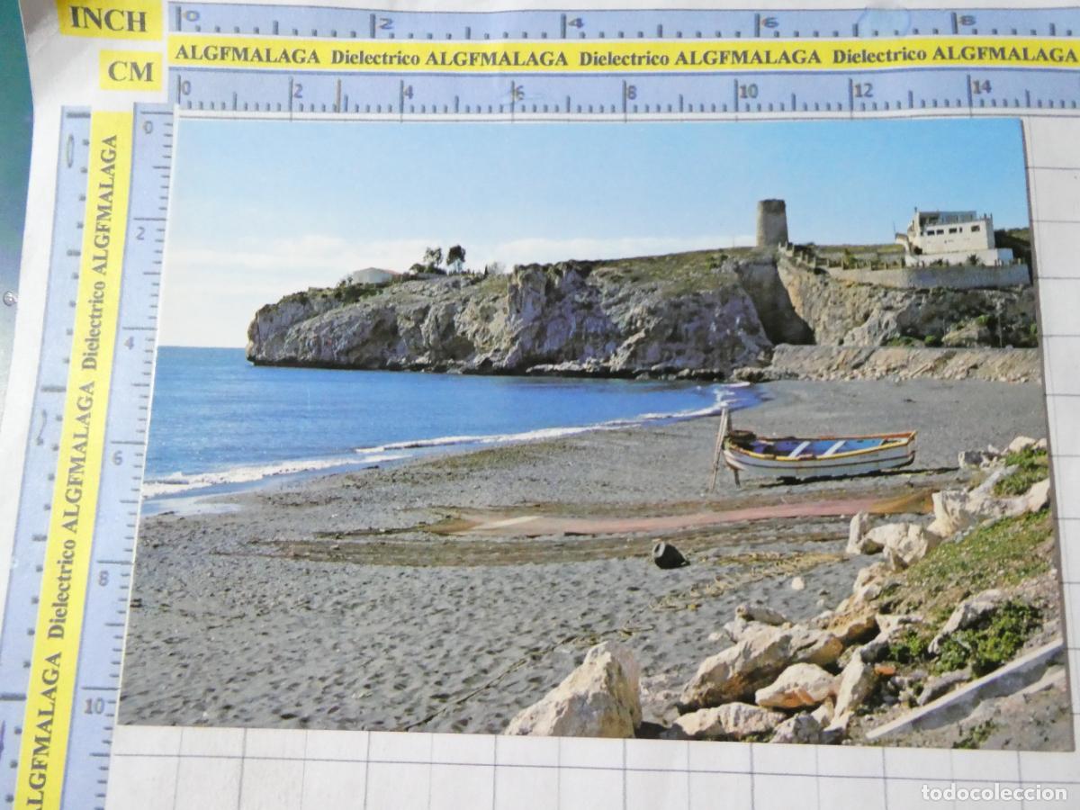 Postales: POSTAL DE M&Aacute;LAGA. A&Ntilde;O 1976. RINC&Oacute;N DE LA VICTORIA PLAYA. MADISA. 752