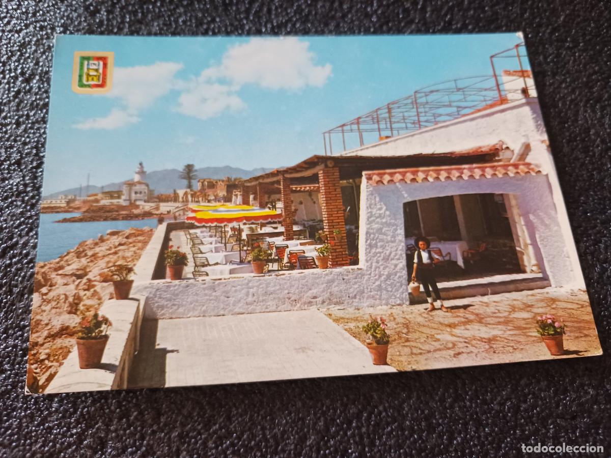 Postales: 64 MALAGA. RESTAURANTE ANTONIO MARTIN. ed. DOMINGUEZ, escrita 1969