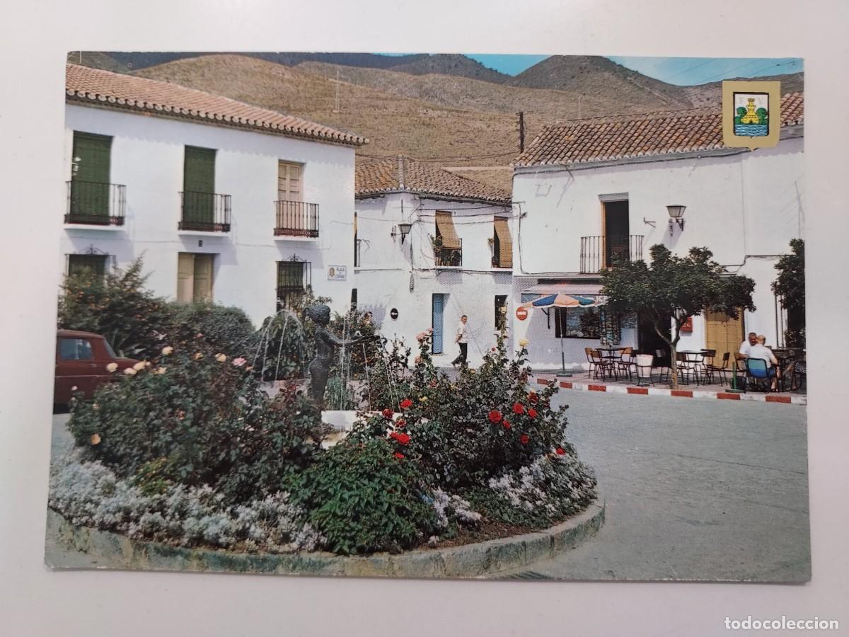 Postales: POSTAL BENALMADENA FUENTE DE LA PLAZA DE ESPA&Ntilde;A. 1972. SIN CIRCULAR. M&Aacute;LAGA