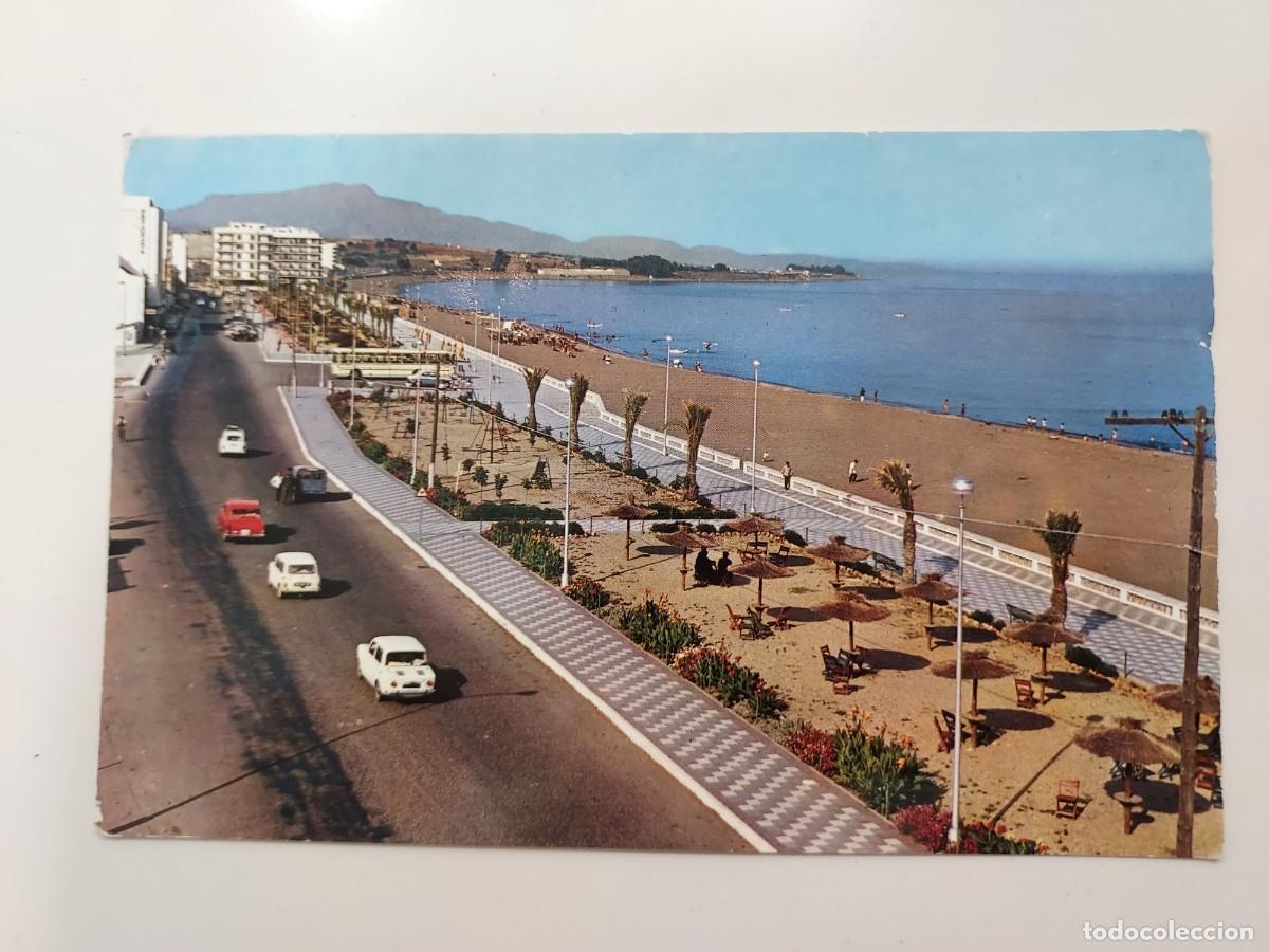 Postales: POSTAL ESTEPONA PASEO MARITIMO. 1967. SIN CIRCULAR. M&Aacute;LAGA. (GUARDIA CIVIL)