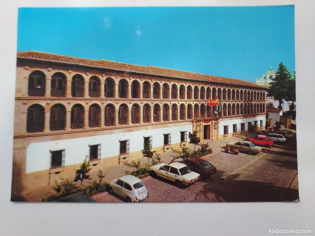 Postales: POSTAL RONDA CASA CONSISTORIAL. 1983. ESCRITA. M&Aacute;LAGA. SEAT 600 MOTO VESPA