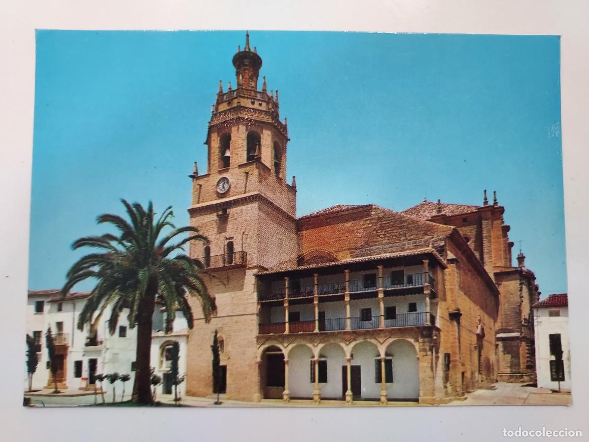 Postales: POSTAL RONDA STA MARIA LA MAYOR CATEDRAL. 1973. SIN CIRCULAR. M&Aacute;LAGA
