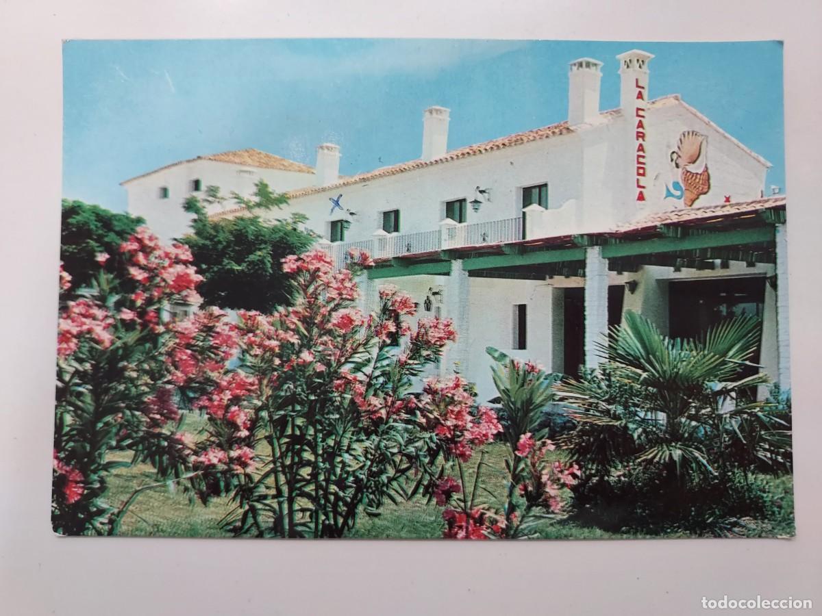 Postales: POSTAL SAN PEDRO DE ALCANTARA (MARBELLA) LA CARACOLA APARTAMENTOS. SIN CIRCULAR. M&Aacute;LAGA