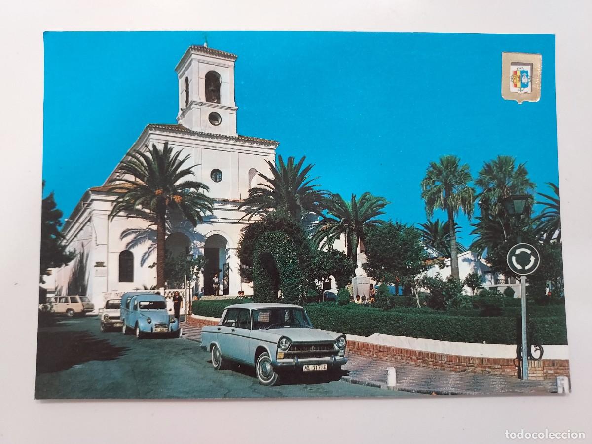 Postales: POSTAL SAN PEDRO DE ALCANTARA IGLESIA PARROQUIAL. 1979. ESCRITA. M&Aacute;LAGA