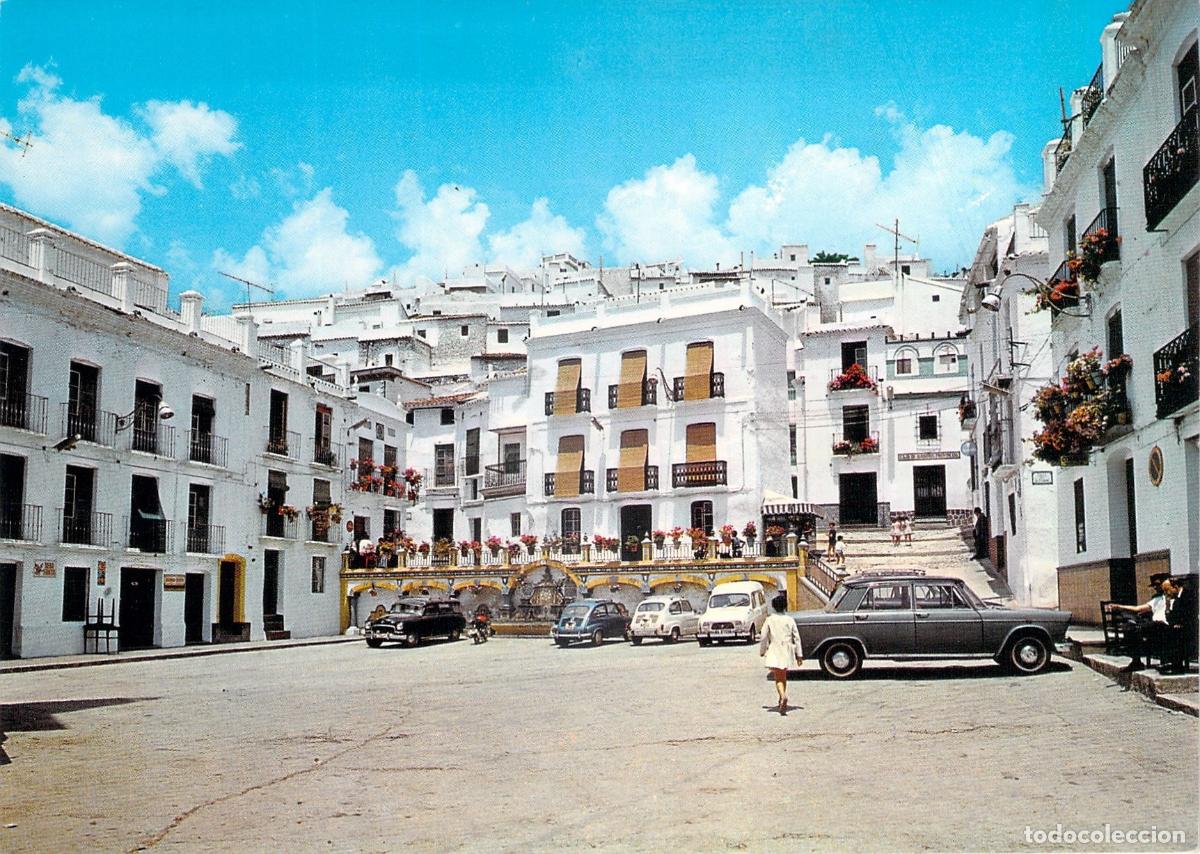 Postales: Postal de la Plaza del Generalisimo en C&oacute;mpeta, M&aacute;laga