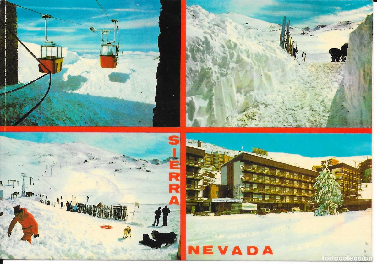 Postales: [POSTAL] Sierra Nevada. Granada. A&ntilde;o 1976 (circulada)