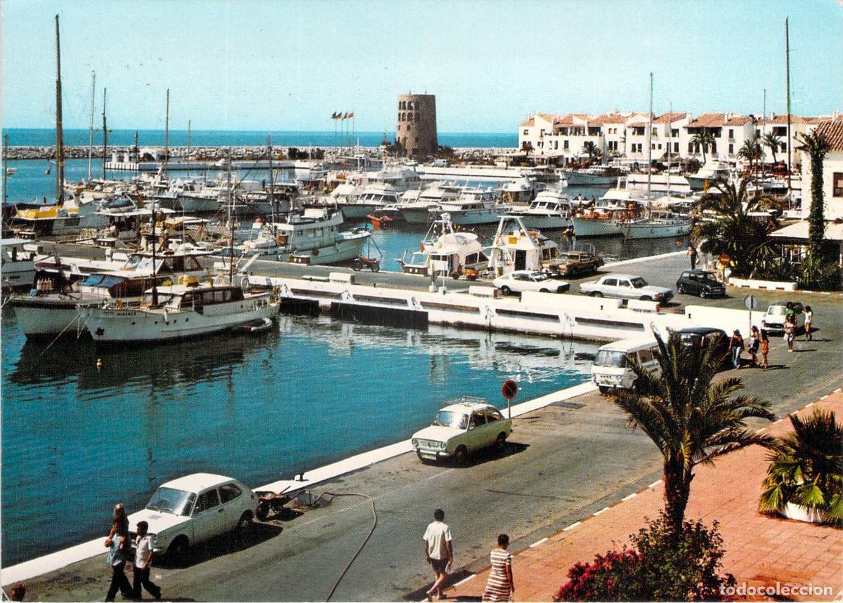 Postales: Postal de Puerto Ban&uacute;s en Marbella, Costa del Sol