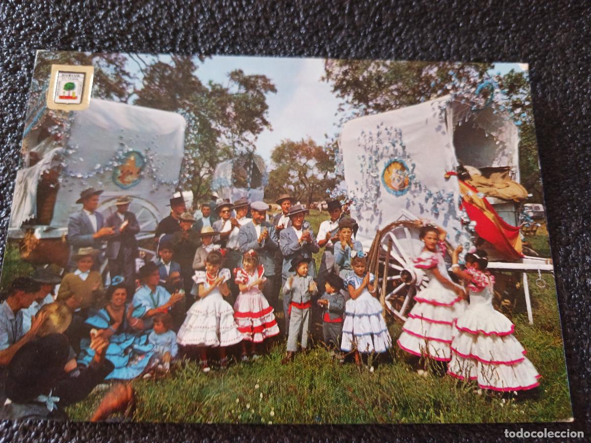 Postales: 1331 huelva, romeria del rocio, ed. subirats, escrita 1965