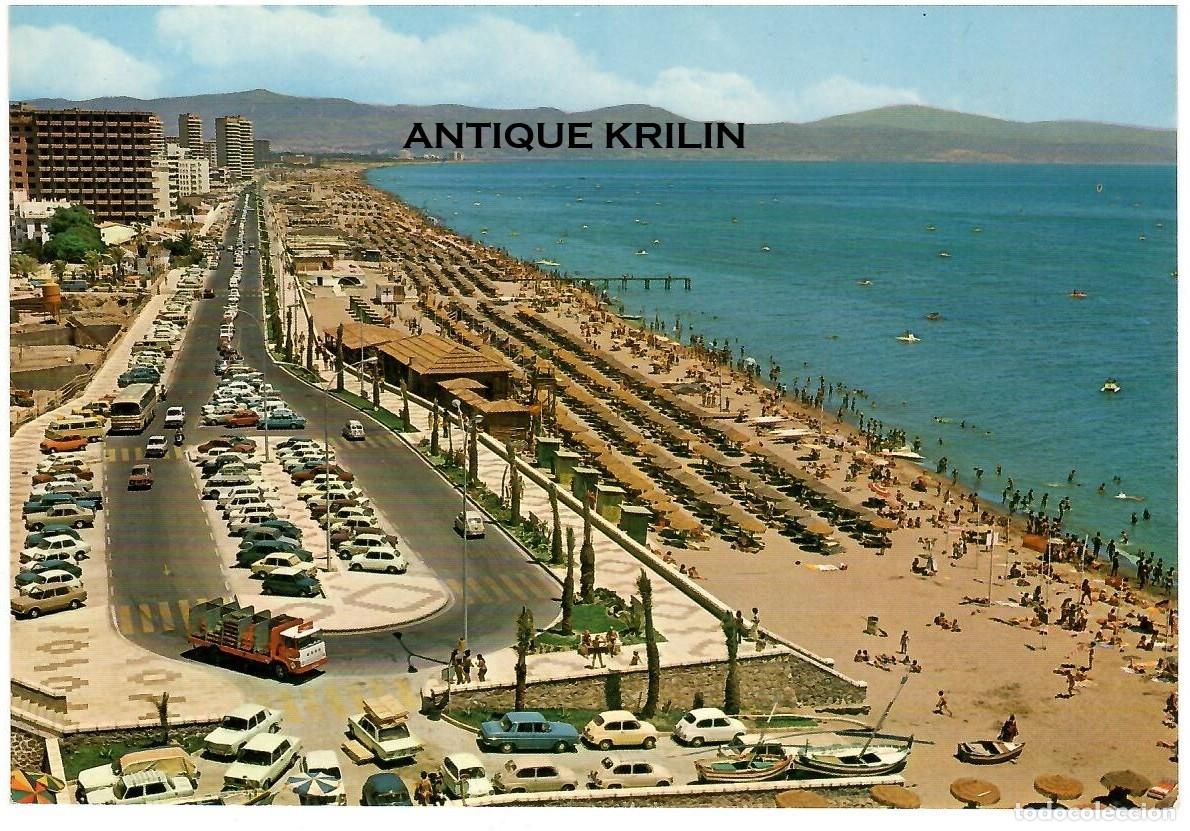 Postales: TORREMOLINOS N&ordm; 100 PLAYA DEL BAJONDILLO / G. GARRABELLA / SIN FRANQUEAR