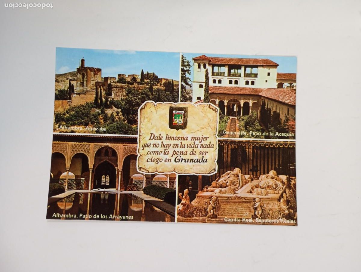 Postales: POSTAL DE GRANADA. DIVESOS MOTIVOS. TDKP29V