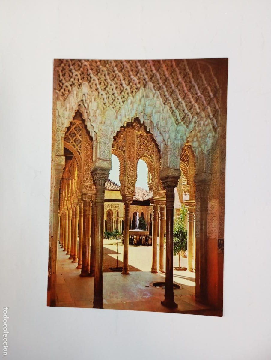 Postales: POSTAL DE GRANADA. ALHAMBRA. PATIO DE LOS LEONES. TDKP29V