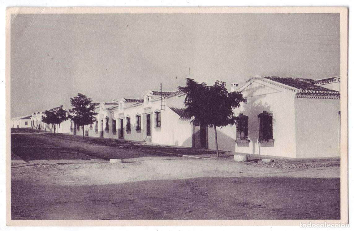 Postales: Gibrale&oacute;n (Huelva): Sector de la Barriada de la Sta. Cruz. Foto Rodri. No circulada (A&ntilde;os 50)