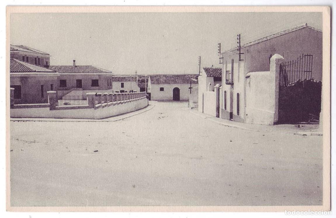 Postales: Gibrale&oacute;n (Huelva): Calle P&iacute;o XII. Foto Rodri. No circulada (A&ntilde;os 50)