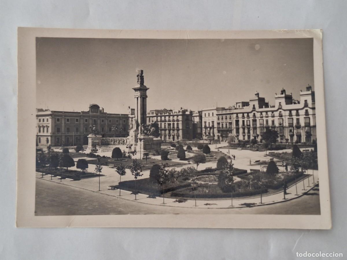 Postales: ANTIGUA POSTAL CADIZ PLAZA DE ESPA&Ntilde;A GARCIA GARRABELLA RV 2879