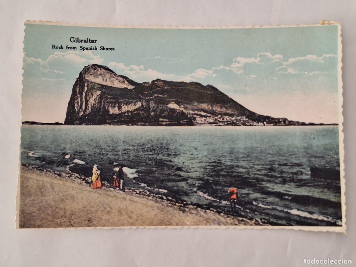 Postales: ANTIGUA POSTAL GIBRALTAR RV 2884