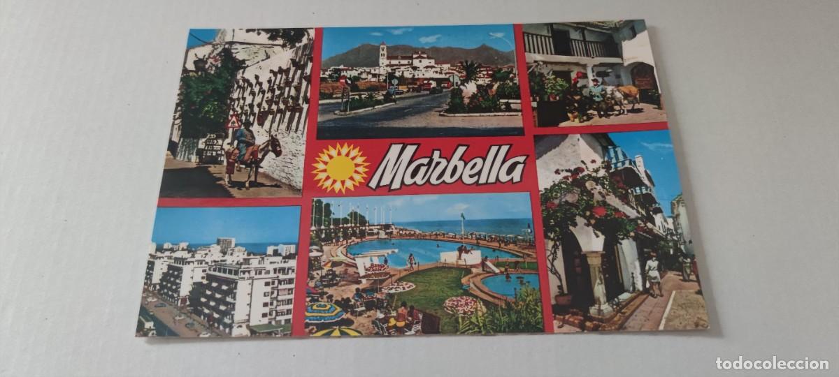 Postales: POSTAL MARBELLA A&Ntilde;OS 70 - 80