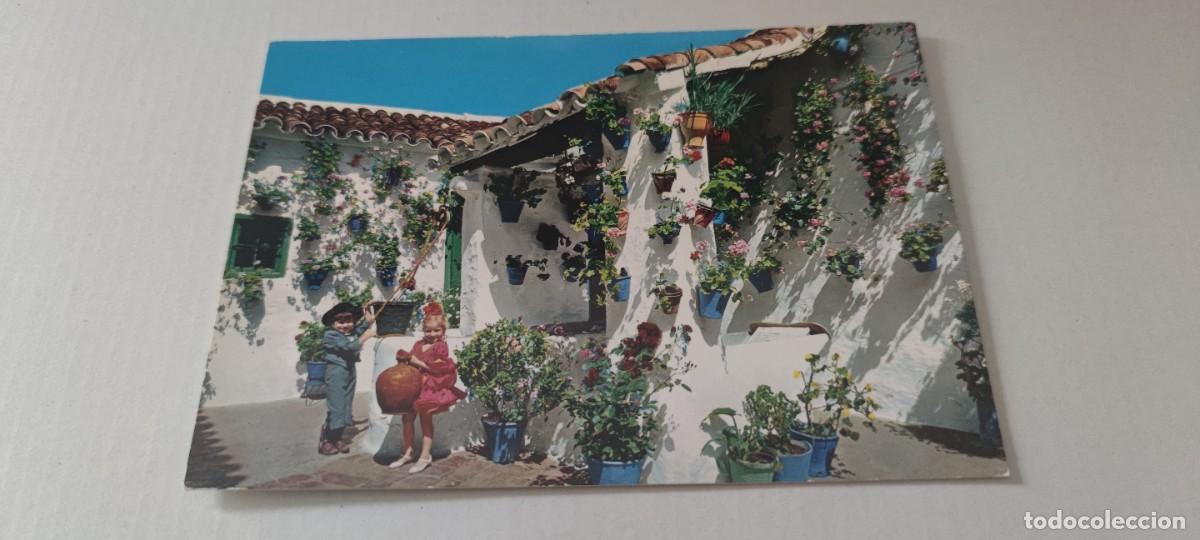 Postales: POSTAL T&Iacute;PICO PATIO ANDALUZ A&Ntilde;OS 70 - 80